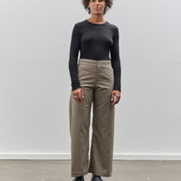 Lauren Manoogian Fine Lana Pants, Taupe Melange