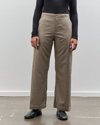 Lauren Manoogian Fine Lana Pants, Taupe Melange