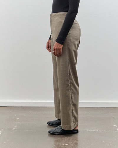 Lauren Manoogian Fine Lana Pants, Taupe Melange