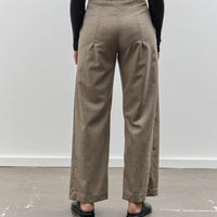 Lauren Manoogian Fine Lana Pants, Taupe Melange