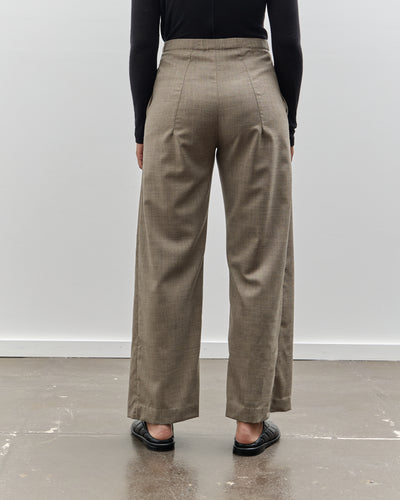 Lauren Manoogian Fine Lana Pants, Taupe Melange