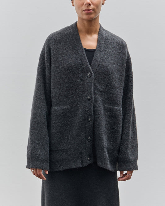 Lauren Manoogian Fleece Cardigan, Ink