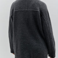 Lauren Manoogian Fleece Cardigan, Ink