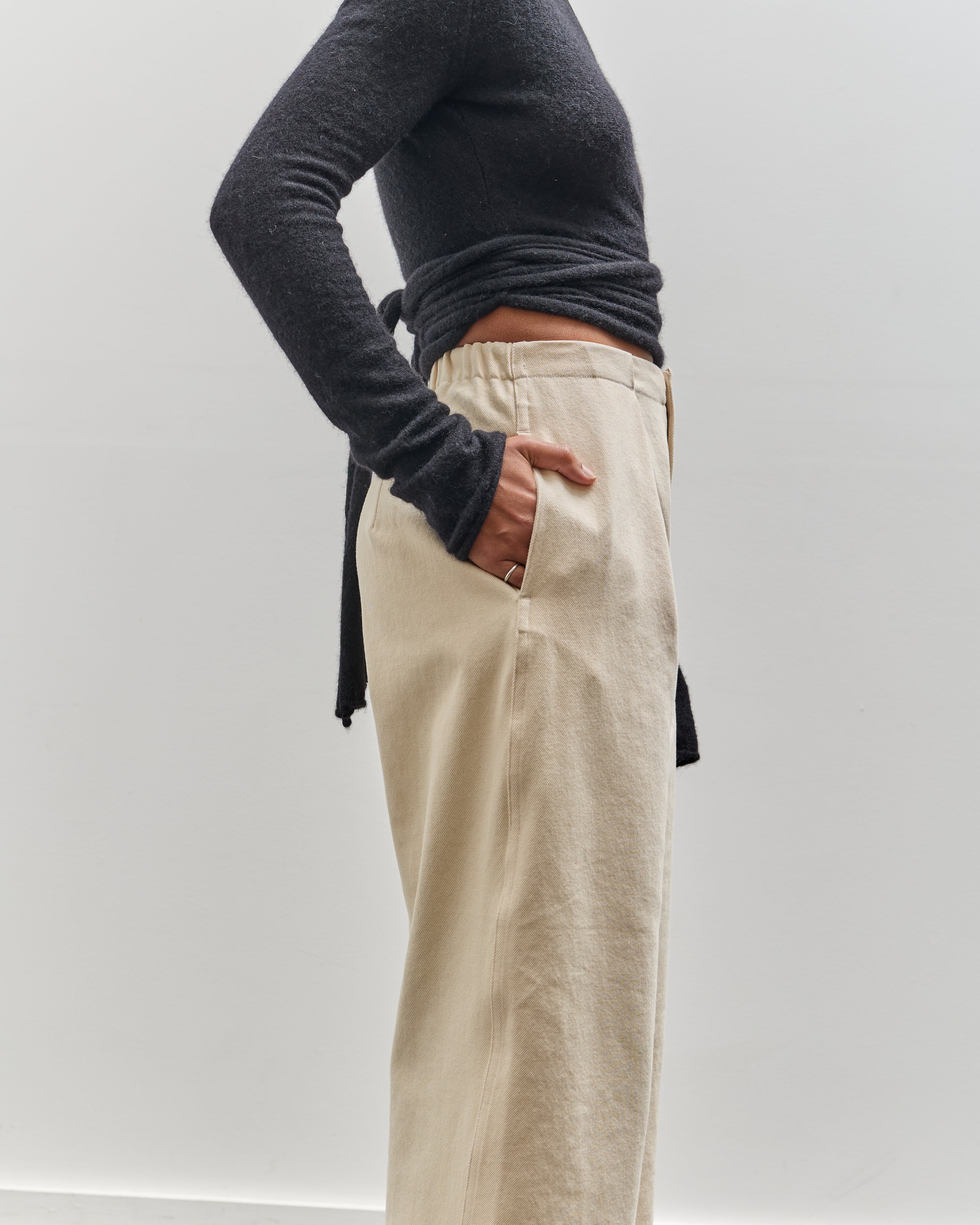 LAUREN MANOOGIAN / リネンパンツ Lauren Manoogian Frame Jean, Sandstone – Glasswing
