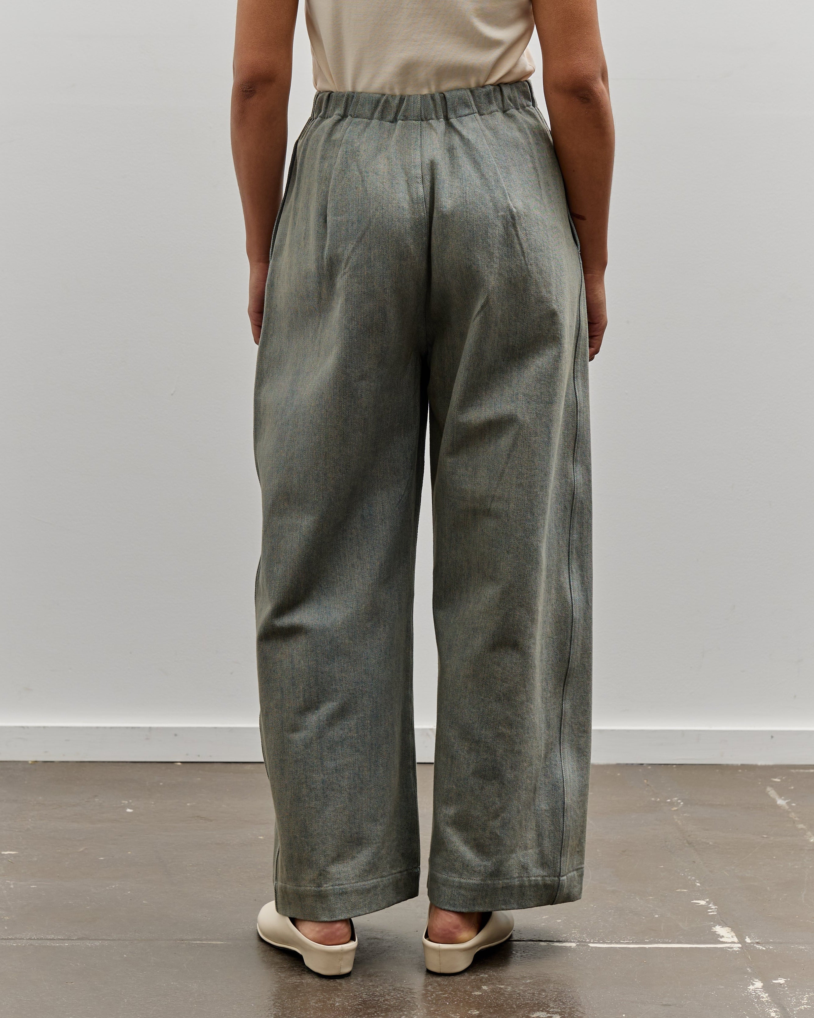 Lauren Manoogian Frame Trouser, Dirty Blue – Glasswing