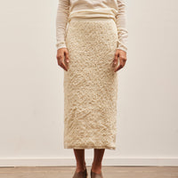 Lauren Manoogian Gauze Skirt, Raw White