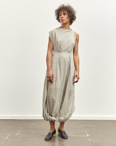 Lauren Manoogian Gauze Twist Dress, Ash