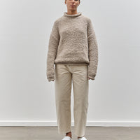 Lauren Manoogian Handknit Purl Rollneck, Dust