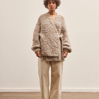 Lauren Manoogian Handknit Matta Cardigan, Granite