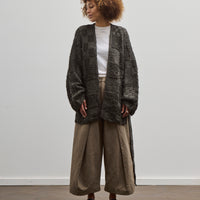 Lauren Manoogian Handknit Plait Cardigan, Sumi