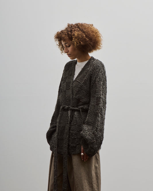 Lauren Manoogian Handknit Plait Cardigan, Sumi