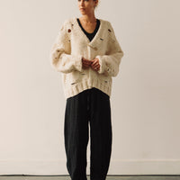 Lauren Manoogian Handknit Wabi Cardigan, Natural