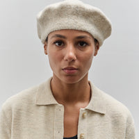 Lauren Manoogian Horizontal Beret, Ecru