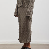 Lauren Manoogian Inlay Skirt, Concrete