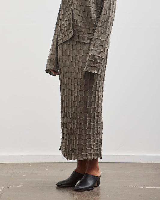 Lauren Manoogian Inlay Skirt, Concrete