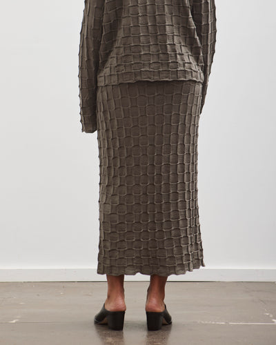 Lauren Manoogian Inlay Skirt, Concrete