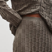 Lauren Manoogian Inlay Skirt, Concrete