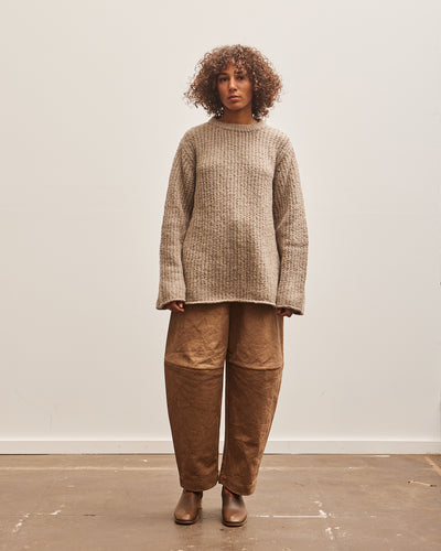 Lauren Manoogian Ladders Crewneck, Taupe