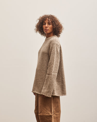 Lauren Manoogian Ladders Crewneck, Taupe