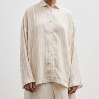 Lauren Manoogian Lines Shirt, Camel