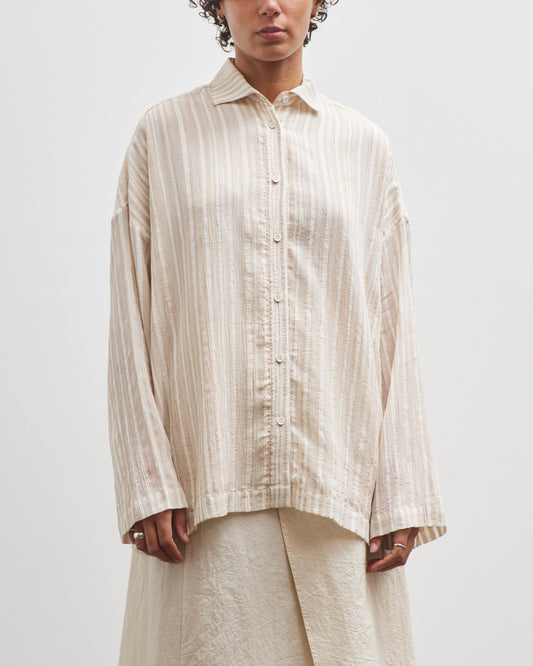 Lauren Manoogian Lines Shirt, Camel