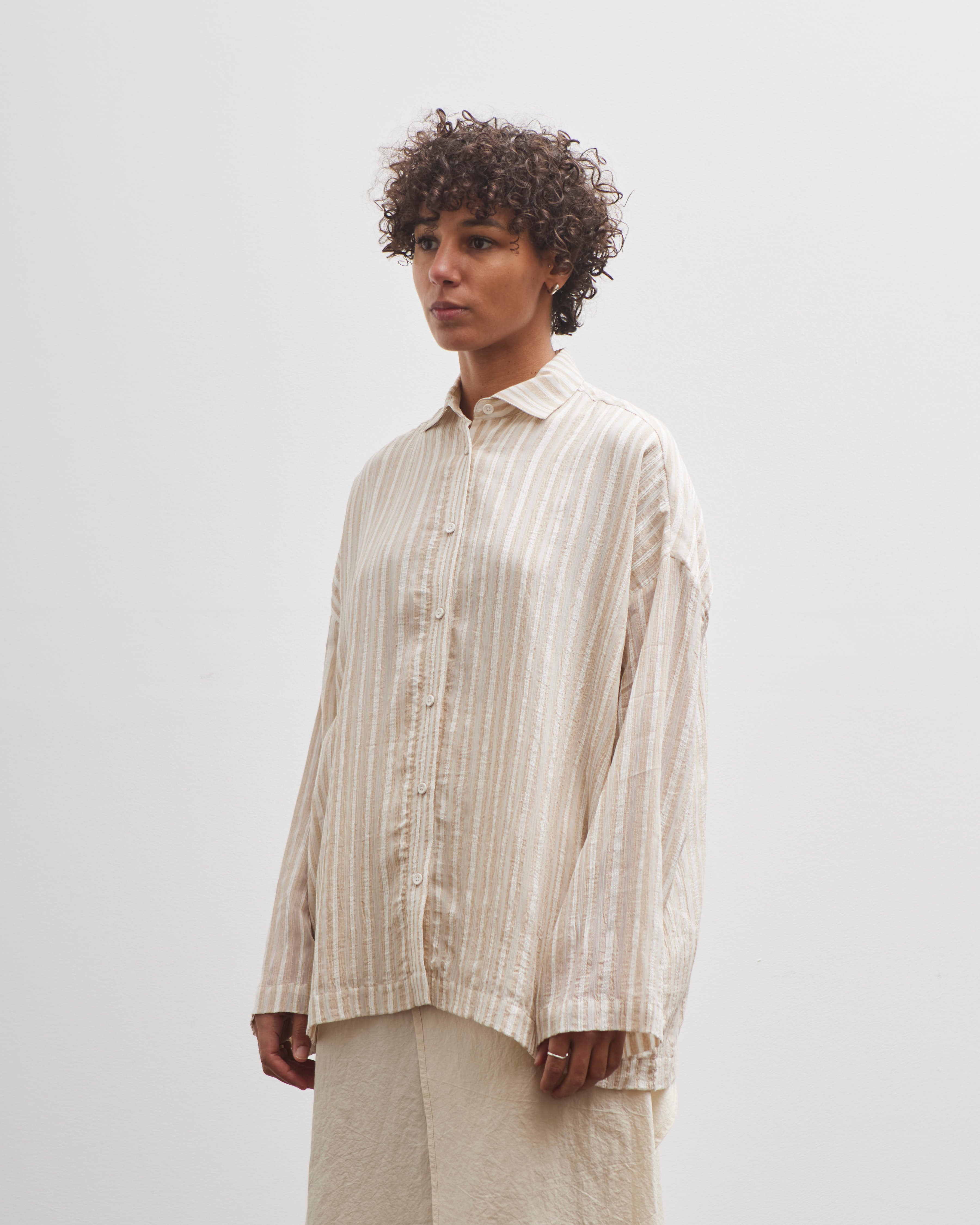 Lauren Manoogian Lines Shirt, Camel – Glasswing