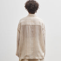 Lauren Manoogian Lines Shirt, Camel