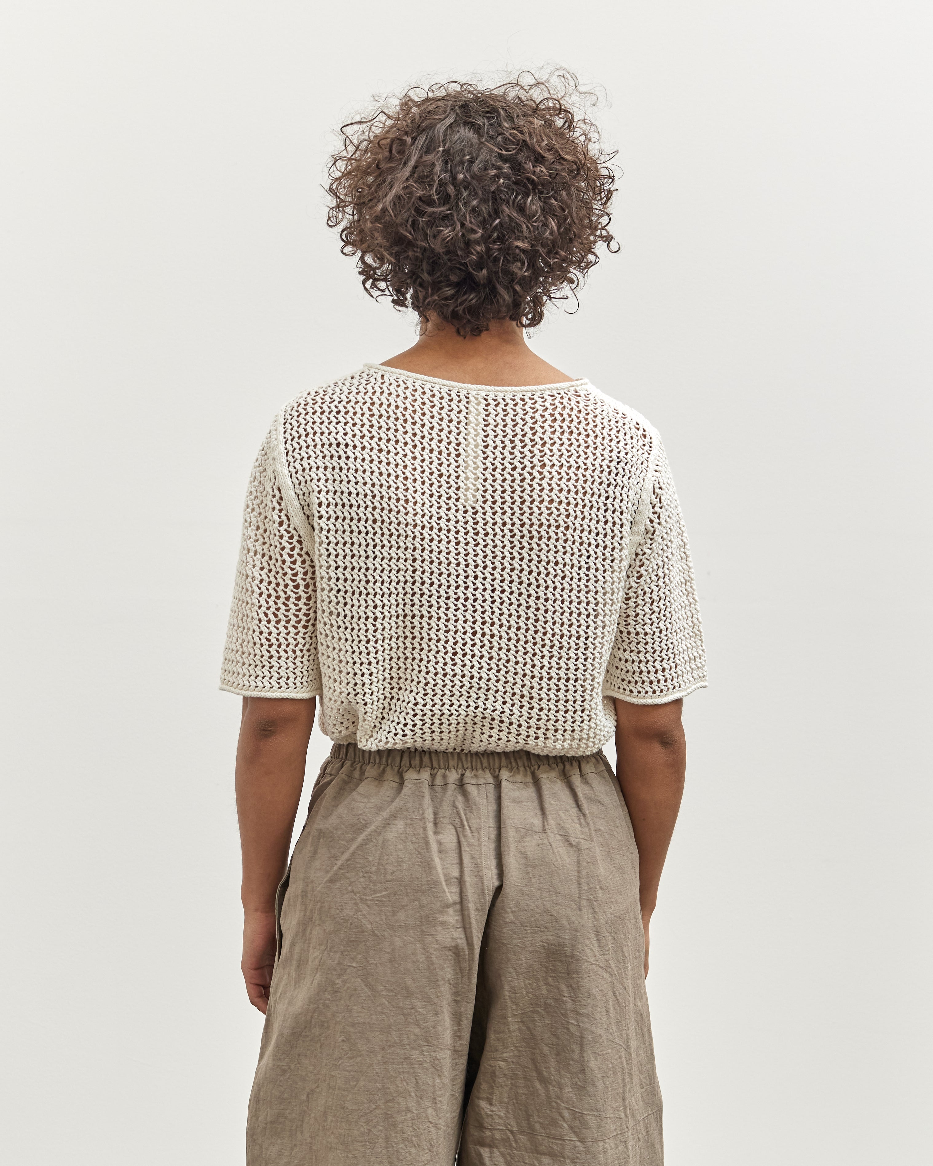 LAUREN MANOOGIAN　BASE SHORT C/N KNIT Lauren Manoogian Short Pima Cotton Shawl Cardigan in Wood Grey