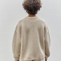 Lauren Manoogian Ottoman Crewneck, Alabaster / Carrara