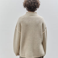 Lauren Manoogian Ottoman Turtleneck, Alabaster / Carrara