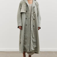 Lauren Manoogian Overlay Trench, Dirty Blue