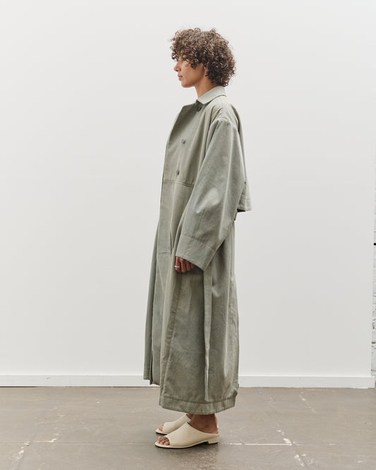 Lauren Manoogian Overlay Trench, Dirty Blue