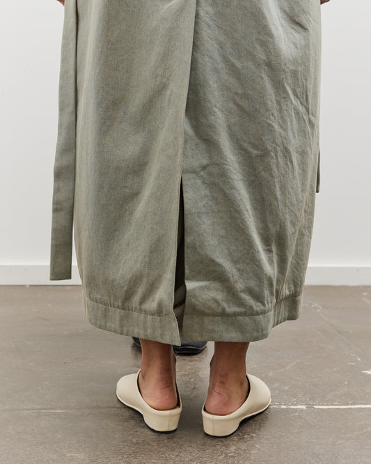 Lauren Manoogian Overlay Trench, Dirty Blue