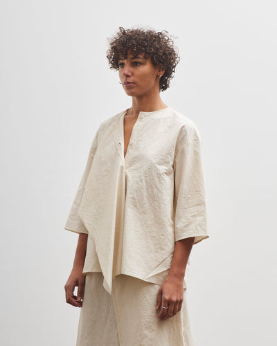 Lauren Manoogian Panel Shirt, Ivory