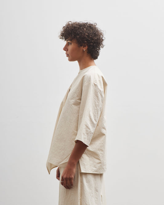 Lauren Manoogian Panel Shirt, Ivory