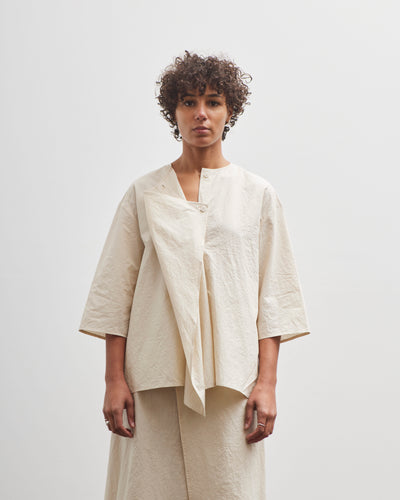 Lauren Manoogian Panel Shirt, Ivory