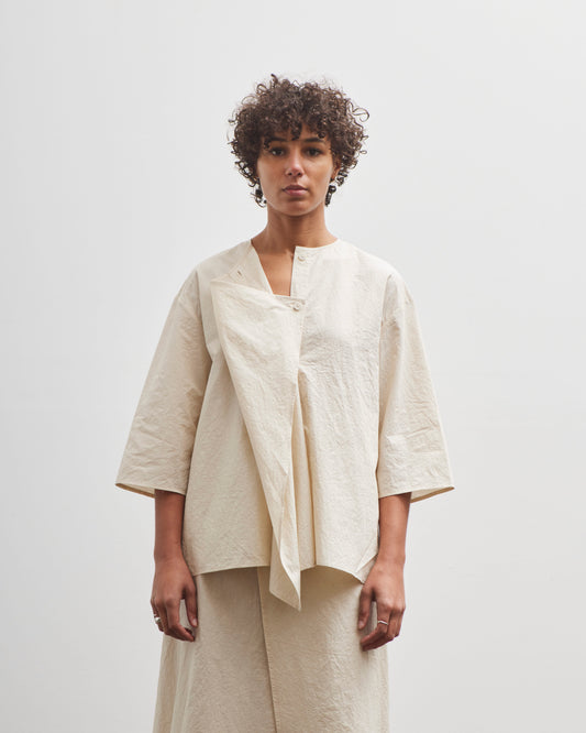 Lauren Manoogian Panel Shirt, Ivory