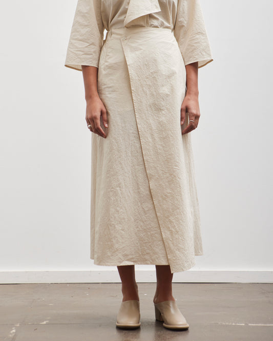 Lauren Manoogian Panel Skirt, Ivory