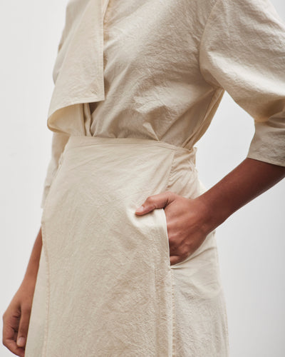 Lauren Manoogian Panel Skirt, Ivory