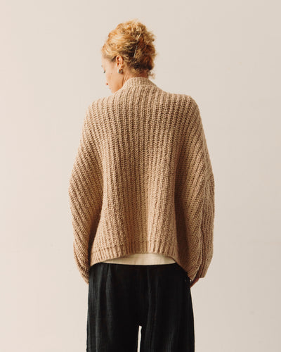 Lauren Manoogian Shaker Cardigan, Taupe