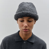 Lauren Manoogian Handknit Purl Roll Hat, Ink