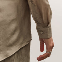 Lauren Manoogian Sheer Shirt, Clay