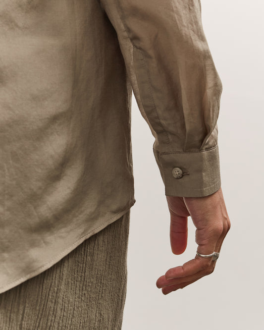 Lauren Manoogian Sheer Shirt, Clay