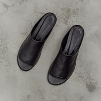 Lauren Manoogian Soft Vault Mule, Black