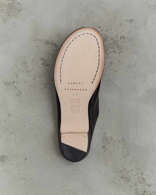 Lauren Manoogian Soft Vault Mule, Black