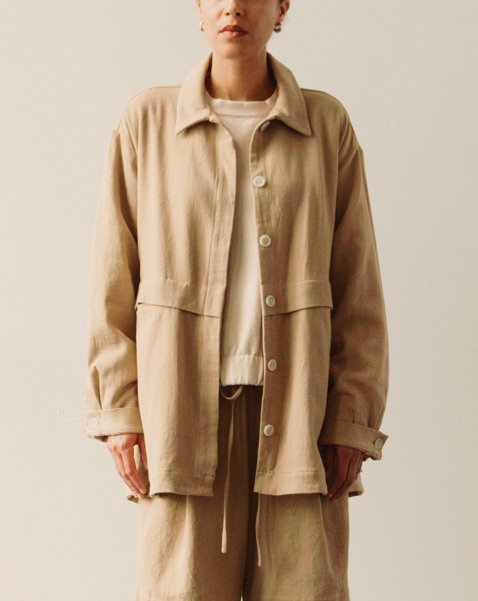 Lauren Manoogian Split Jacket, Sand