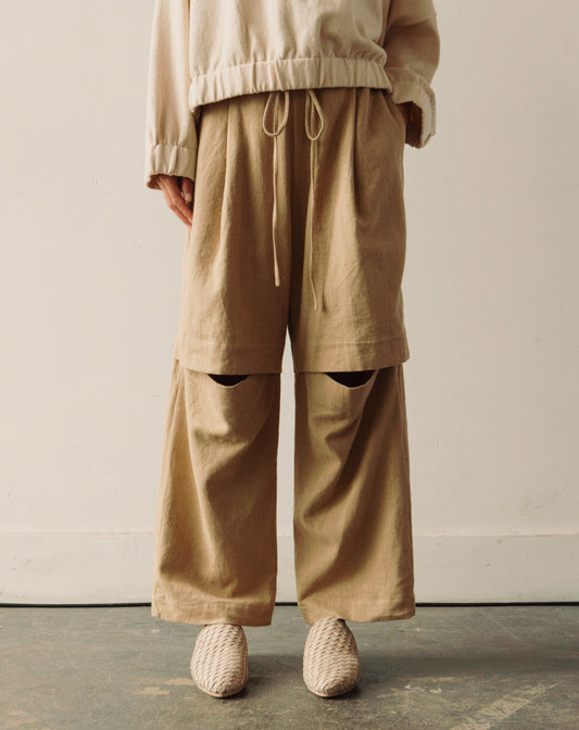 Lauren Manoogian Split Pants, Natural