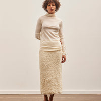 Lauren Manoogian Gauze Skirt, Raw White