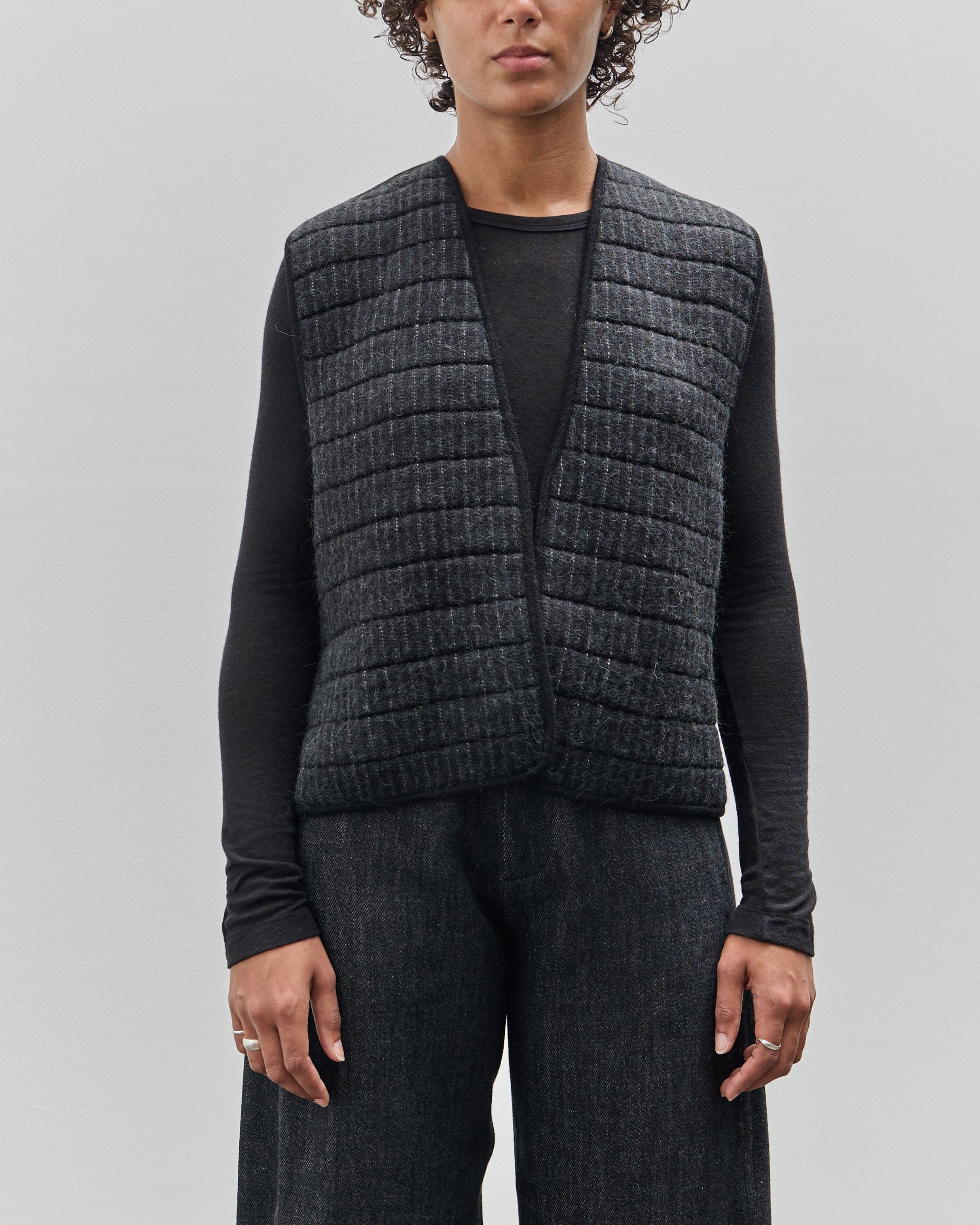 Lauren Manoogian Tami Vest, Black – Glasswing