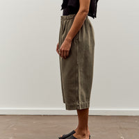 Lauren Manoogian Washed Crop Trouser, Fatigue